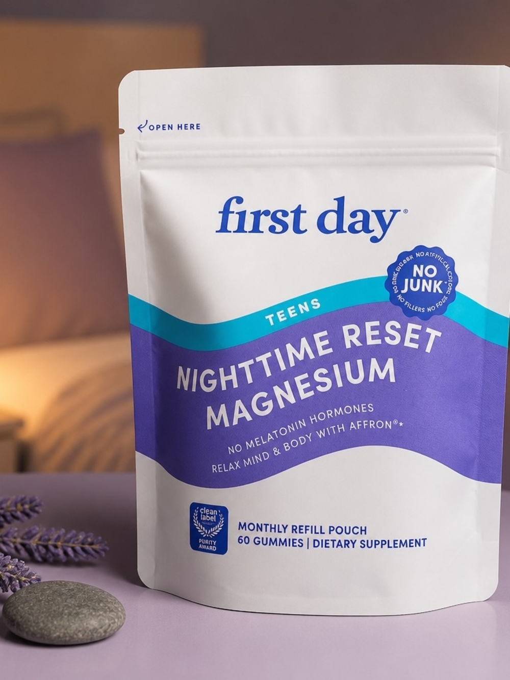 Nighttime Reset Magnesium Gummies - Purple This Is For A 2 Pack